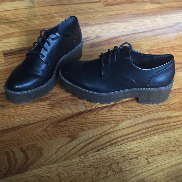 monki platform loafers